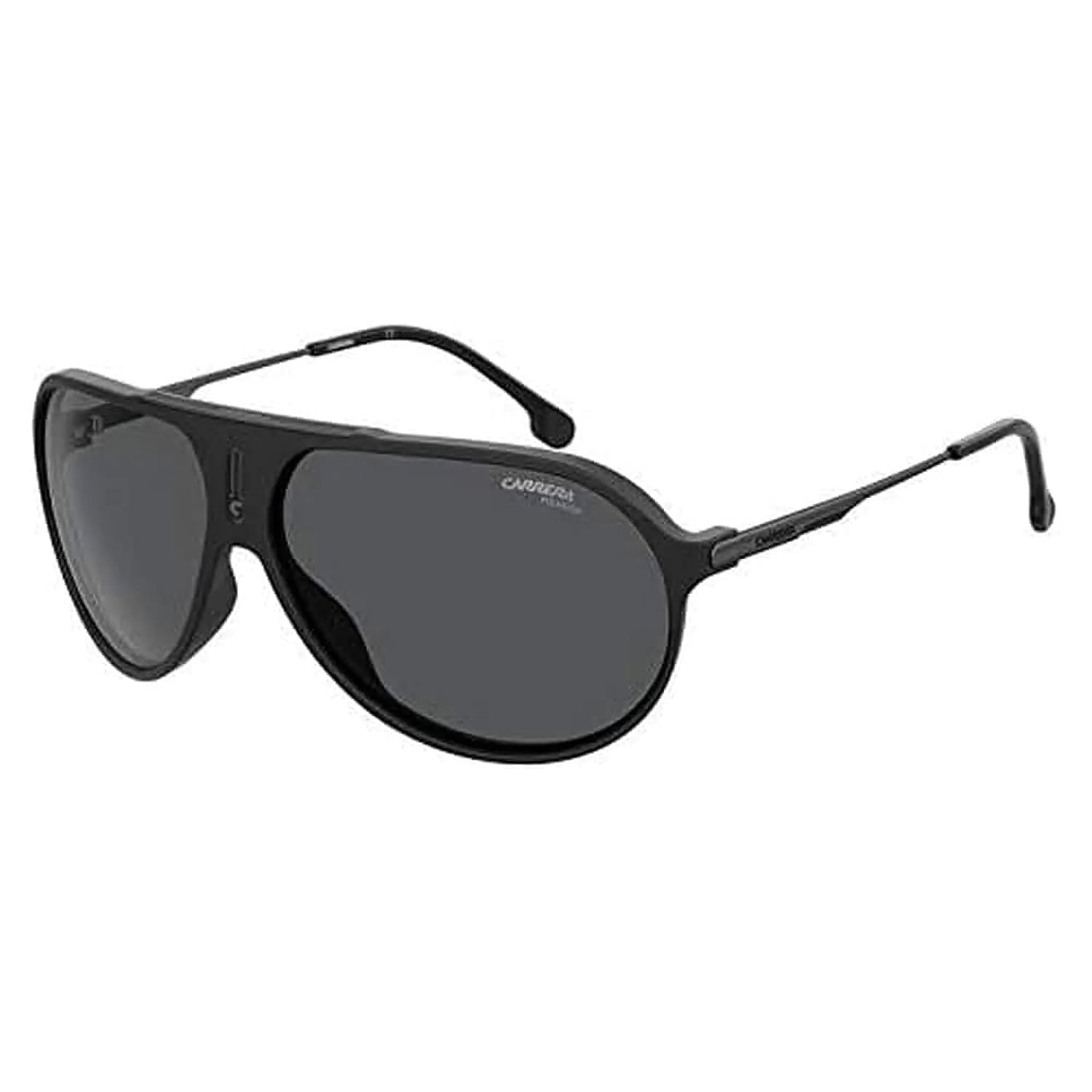Carrera Womens Hot65 Pilot Sunglasses Black/Polarized Gray 63mm 11mm