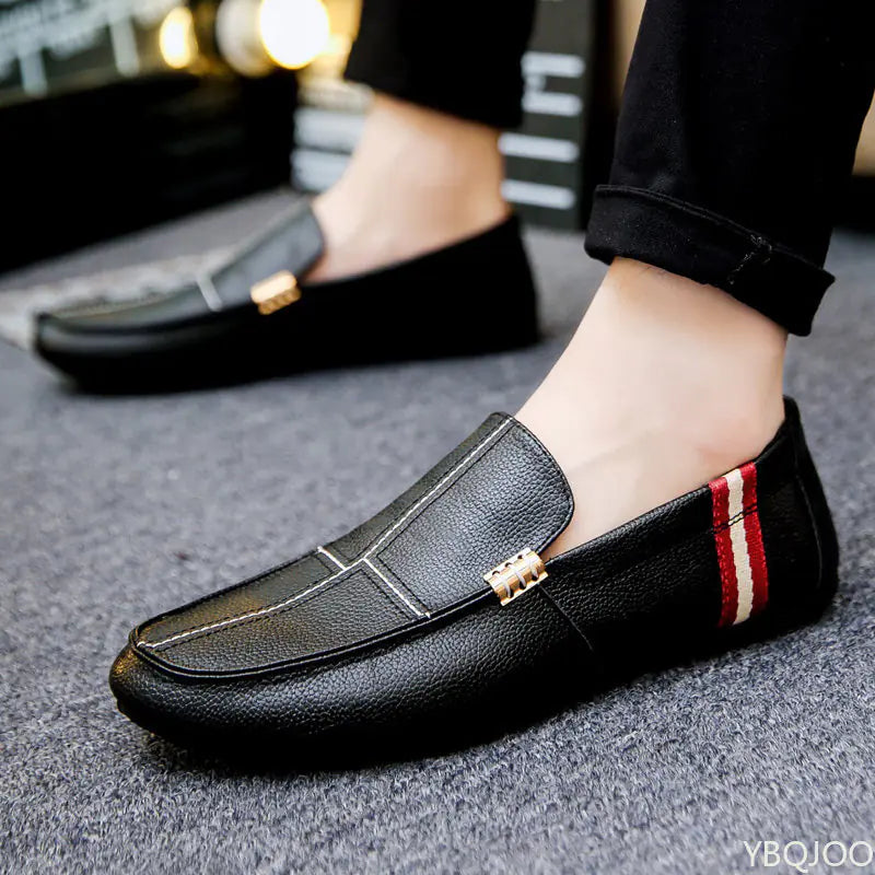 Men's Slip-On Driving Boat Shoes - Breathable Loafers