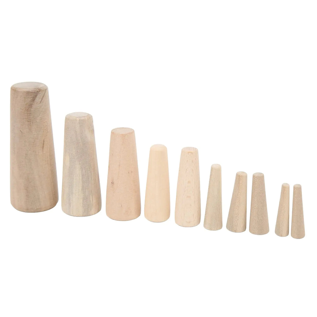 Haosie Soft Wood Plugs Tapered 10pcs Marine Tapered Thru Hull Emergency Soft Wood Plugs Drain Plug Boat/Yacht Parts and Accessories