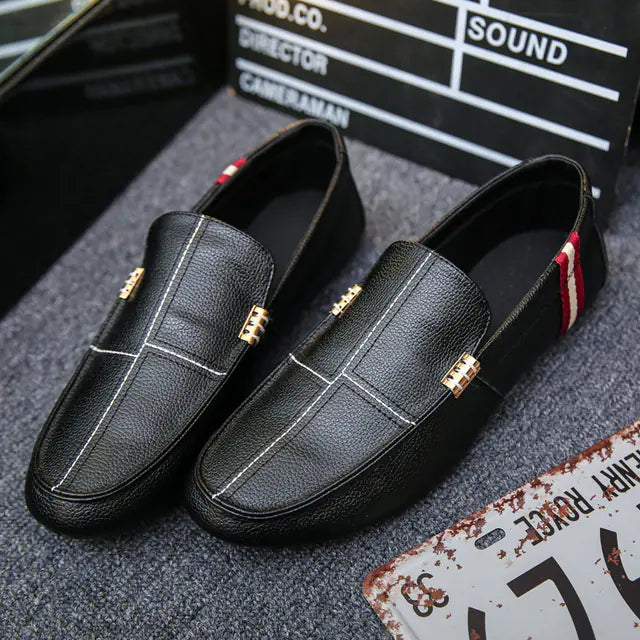 Men's Slip-On Driving Boat Shoes - Breathable Loafers