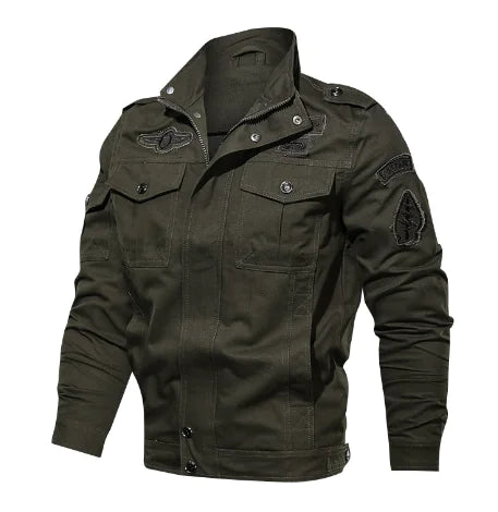 Men's Camouflage Flight Jacket - Outdoor Military Gear