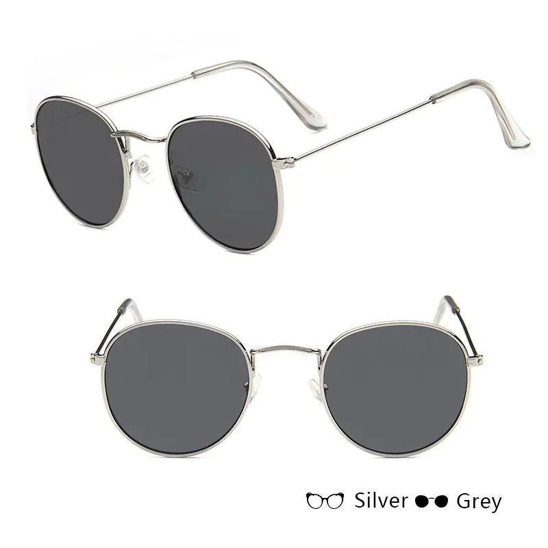 Vintage Round Women's Sunglasses