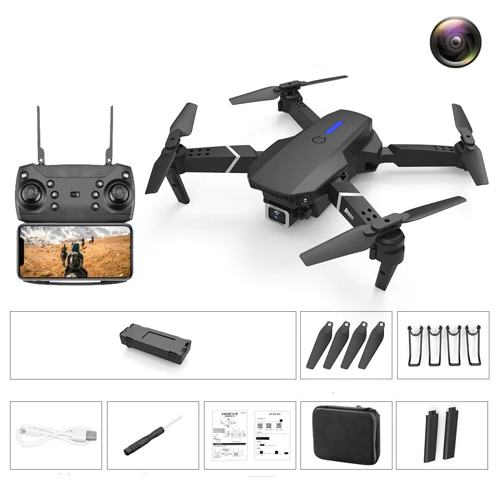 4K Pixel Dual Camera Drone