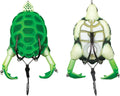 Lunkerhunt - Turtle Prop Lure | Topwater Bass Fishing Lure (3 Sharp Wide Gap Hooks) Best Bass Lure | Trout Lure Hollow Body | Unique Fishing Lures for Freshwater | Double Loud Propeller Feet