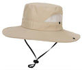 Fishing Hat for Men Outdoor 3 in 1 Sun Hat Summer Wide Brim Safari Hat Boonie Hat with Neck Flap