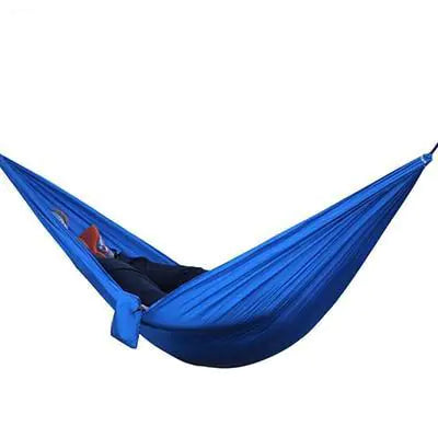 Dual-Tone Parachute material Hammock Compact (lightweight and packable)