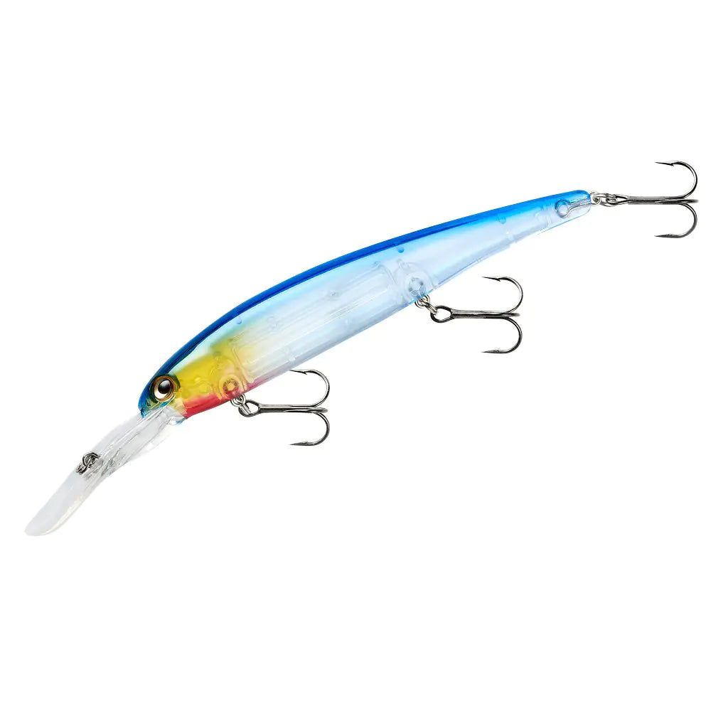 BANDIT LURES Walleye Deep Minnow Jerkbait Fishing Lure Fishing Accessories Dives ro 27-feet Deep 4 3/4" 5/8 oz Transparent Gizzard Shad (BDTWBD2D08)