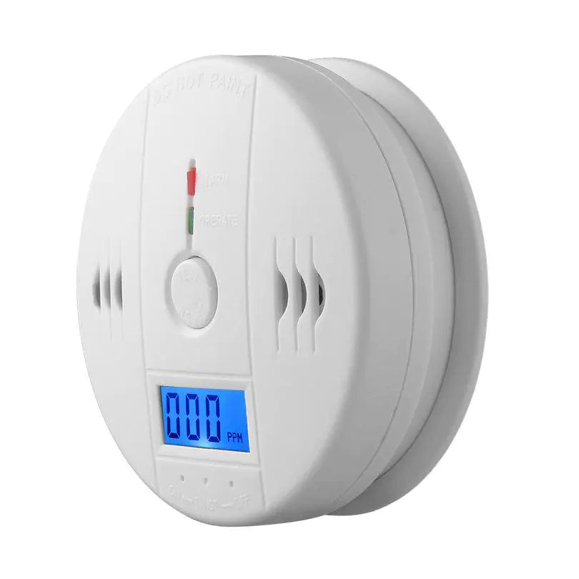 High-Tech Carbon Monoxide Detector with LCD Display