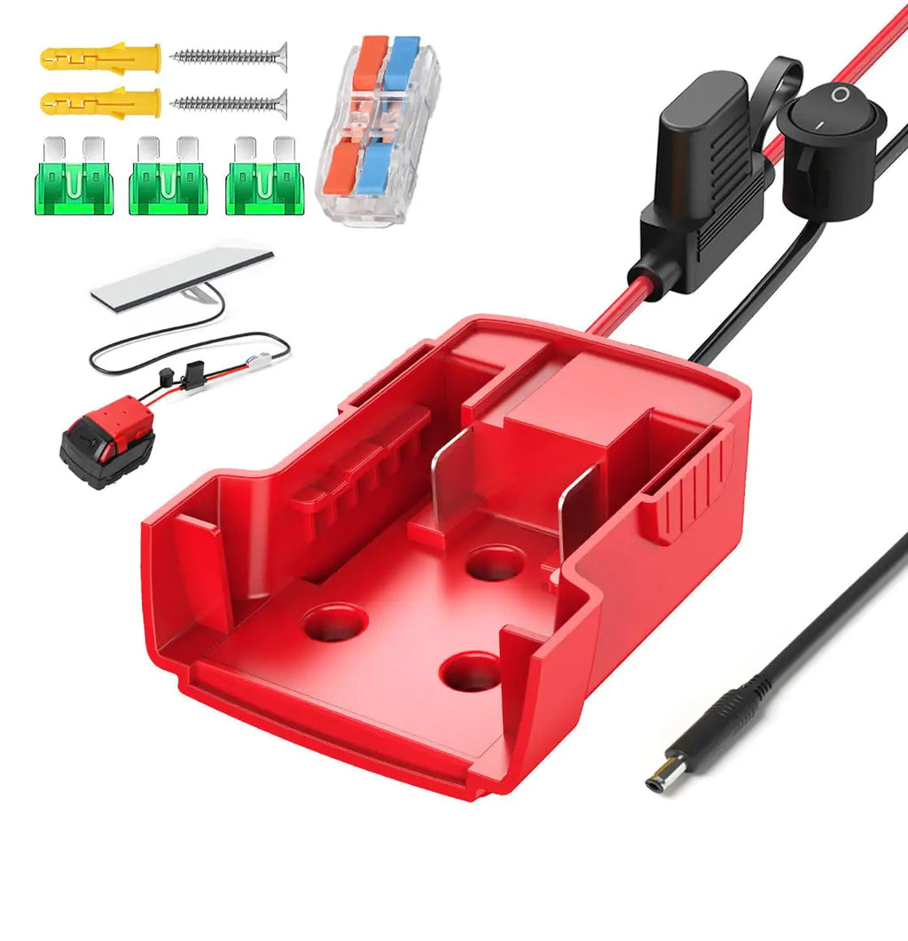 Starlink Mini Battery Adapter for Milwaukee Battery Starlink Mini Battery Pack Portable Starlink Mini Power Kit Compatible with Milwaukee Battery Adapter