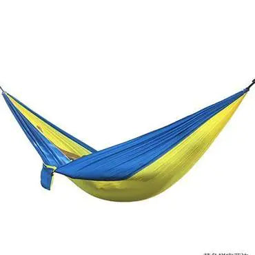 Dual-Tone Parachute material Hammock Compact (lightweight and packable)