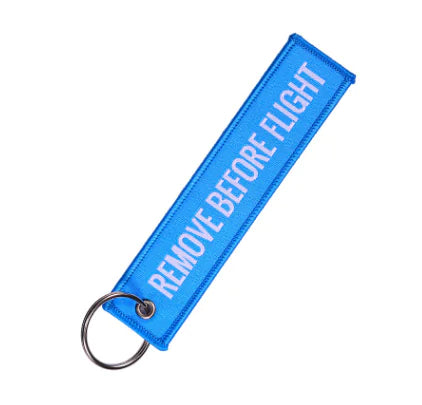 Aviation Gift Keychain - Remove Before Flight