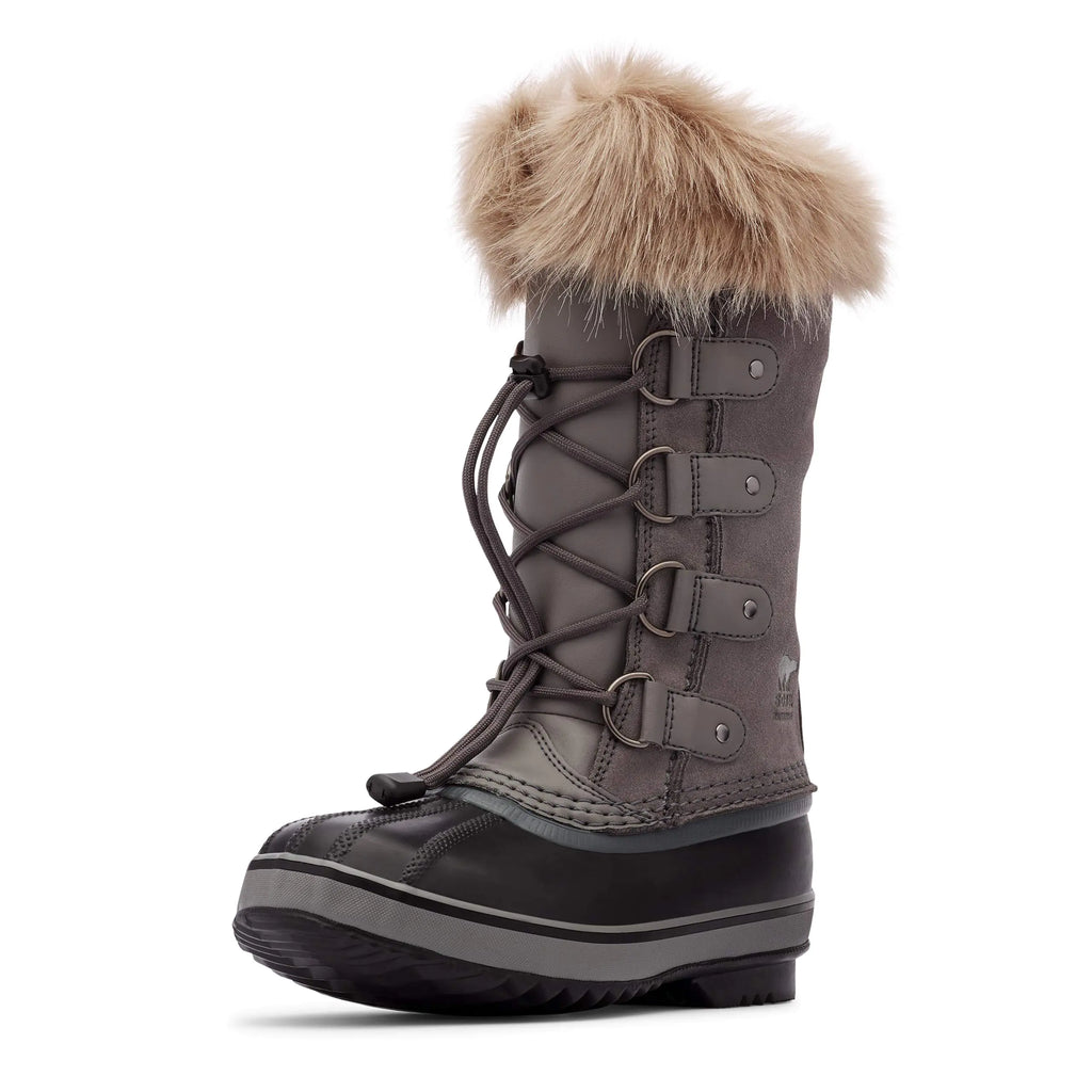 Sorel Youth Unisex Youth Joan of Arctic Waterproof Boots - Quarry - Size 4