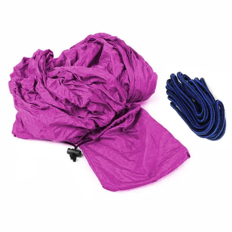Dual-Tone Parachute material Hammock Compact (lightweight and packable)