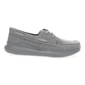 Propet Viasol Lace Mens Boat Shoes Grey - 12 Medium