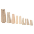 Haosie Soft Wood Plugs Tapered 10pcs Marine Tapered Thru Hull Emergency Soft Wood Plugs Drain Plug Boat/Yacht Parts and Accessories