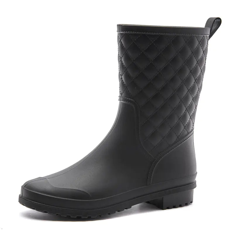 Women's Mid-Tube Fashion Water Shoes & Rain Boots