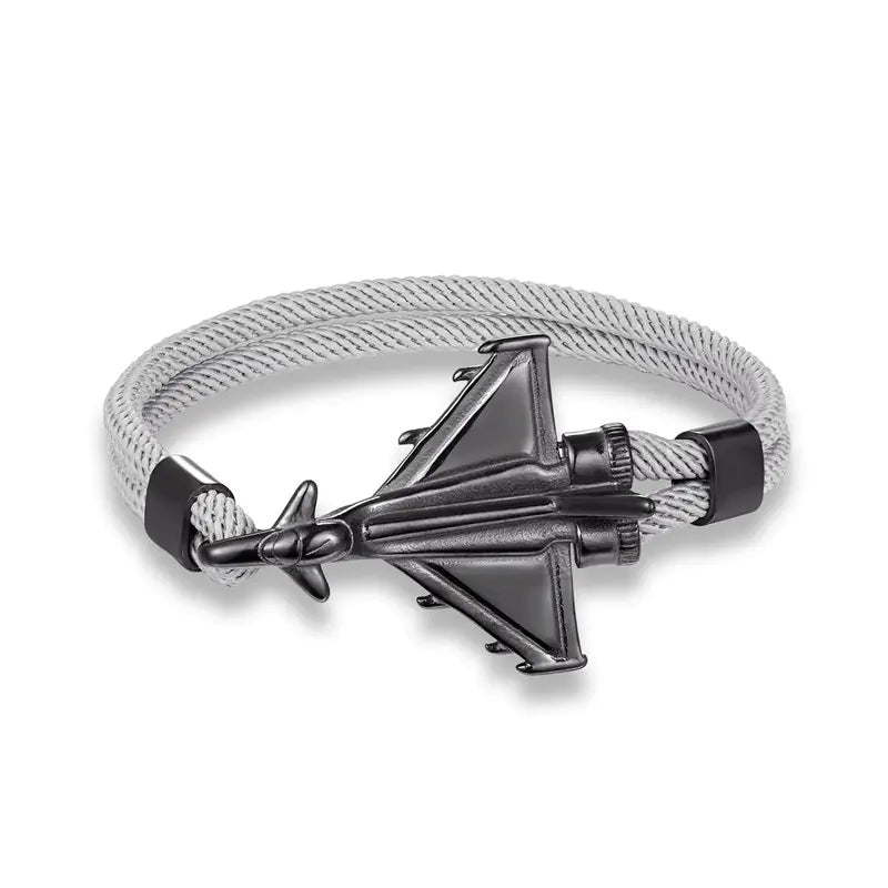 Men's Fashion Flying Machine Bracelet with Parachute Cord