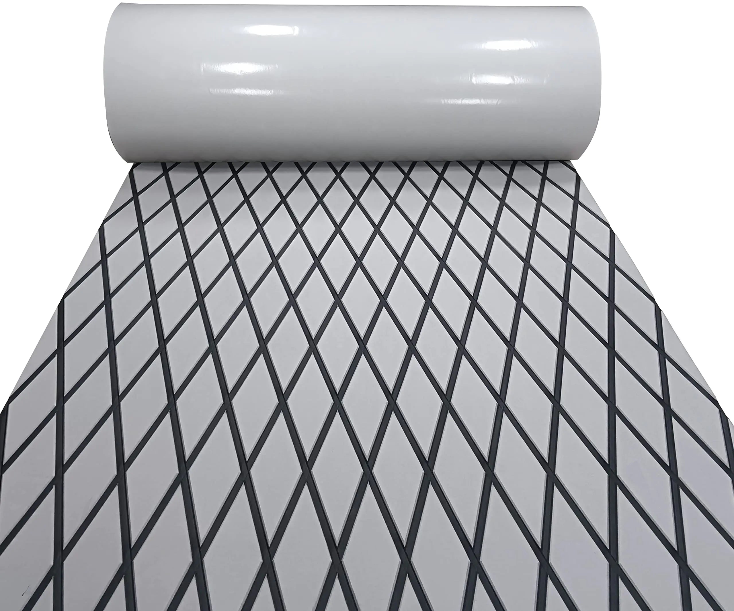Boat Flooring Eva Foam Decking Marine Non-Slip Self-Adhesive Flooring for Motorboat Fishing Boat RV Yacht Kayak Swimming Pool 110.2/102.3/94.5/86.6/59/X37.4