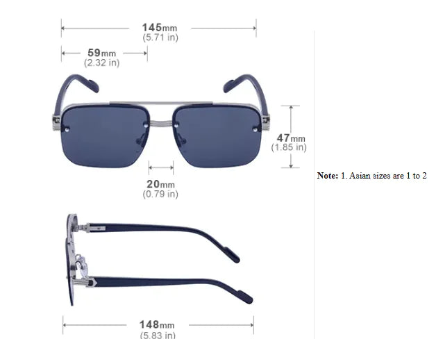 Chic Square UV Sunglasses