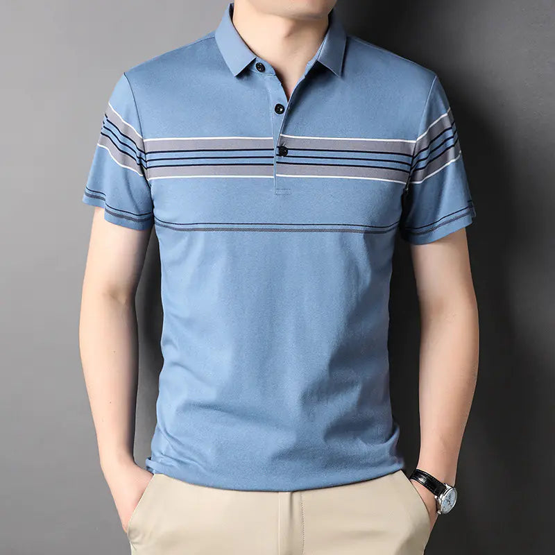 Yacht 2023 Summer Fashion Men's Cotton Polo Shirt