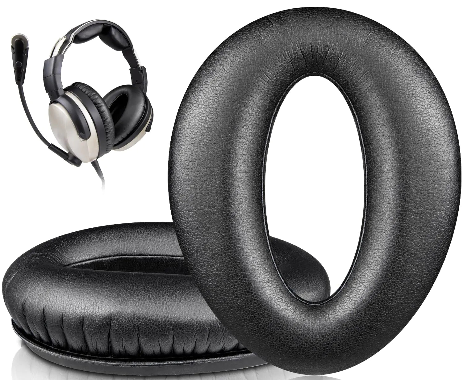 SOULWIT Premium Aviation Headset Ear Cushions