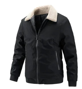 Men's Flight Jacket with Shearling Collar (2018)