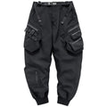 Trendy Men's Loose Fit Multi Pocket Parachute Pants