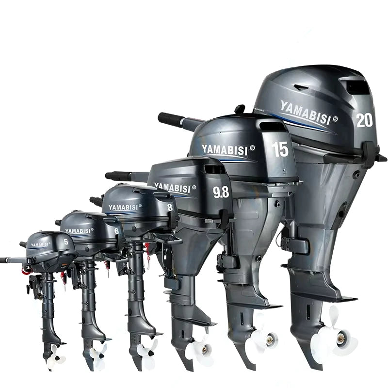 YAMABISI High Quality Marine Aluminum Alloy Outboard Motor 4 Stroke Gasoline 6HP 9.8HP 9.9HP 15HP 20HP 25HP Boat Engine