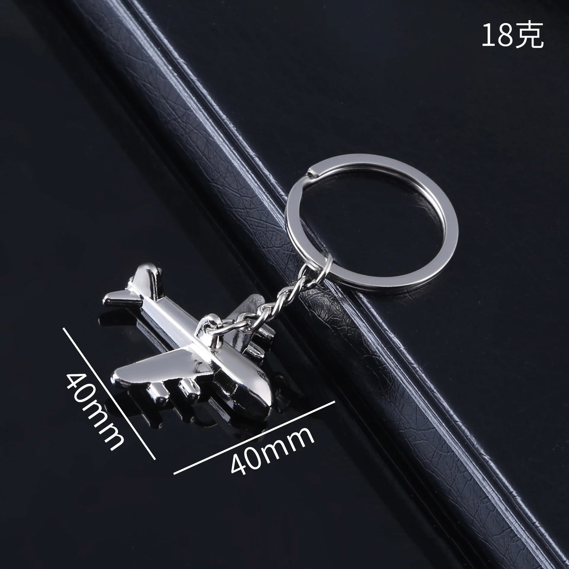 Airline Gift Airplane Keychain Aircraft Model 3D Metal Chains Airliners Fighter Plane Warplane Helicopter Key Rings