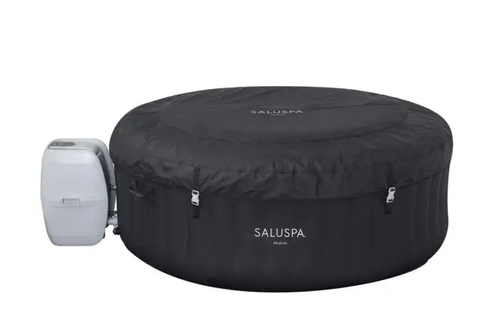 Bestway 60002 1.80m X 66cm Lay-Z-Spa Miami AirJet SaluSpa Inflatable Indoor Round Hot Tub