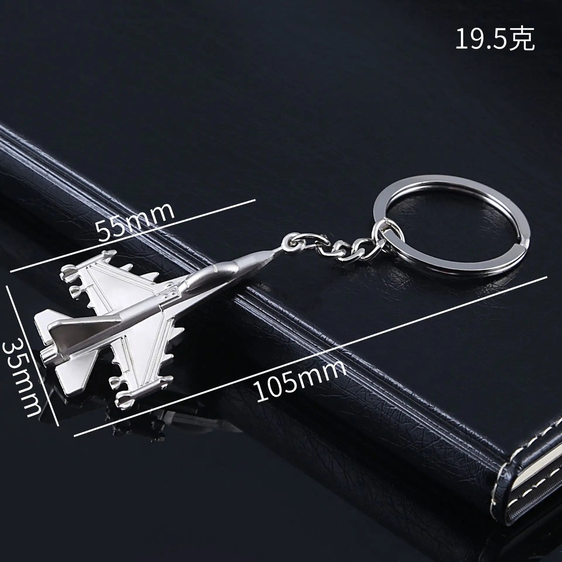 Airline Gift Airplane Keychain Aircraft Model 3D Metal Chains Airliners Fighter Plane Warplane Helicopter Key Rings