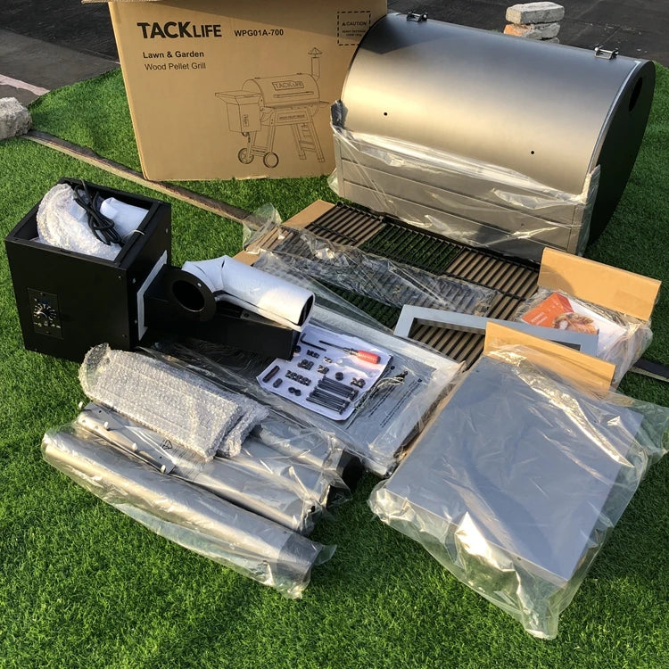 DESE Iron Meat Pellet Grill High Quality Professional OEM Custom DC220V Motor Knob Control Powder Coated BBQ Electric Grill