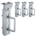 Trailer Bunk Bracket with Hardware and Boat Trailer Parts Boat Trailer Bunk Brackets Galvanized Swivel Top Bunk Bracket Kit for Boat Trailer crossmember(4)