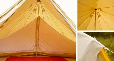 Heavy Duty 16 foot Canvas – Premium Glamping, Portable Large Living Shelter - Instant Luxury Camp