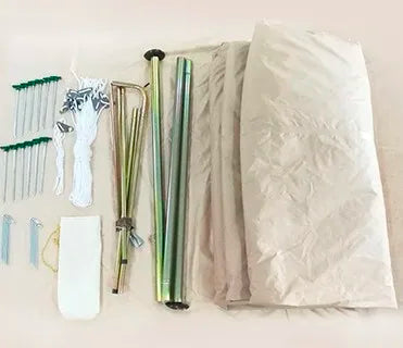 Heavy Duty 16 foot Canvas – Premium Glamping, Portable Large Living Shelter - Instant Luxury Camp