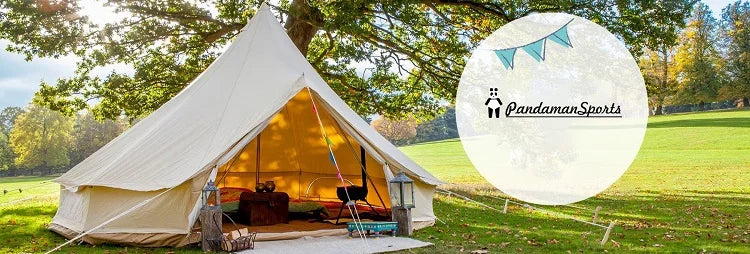 2019 Luxury Waterproof Customize Sibley Outdoor Yurt Tent 5m Glamping Canvas Bell Tent