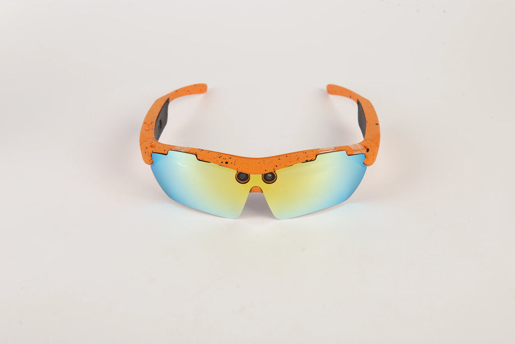 New Sports Smart Glasses 8MP HD Camera 4K Video IP68 Waterproof Real-Time Translation Music Playback Intelligent Interaction