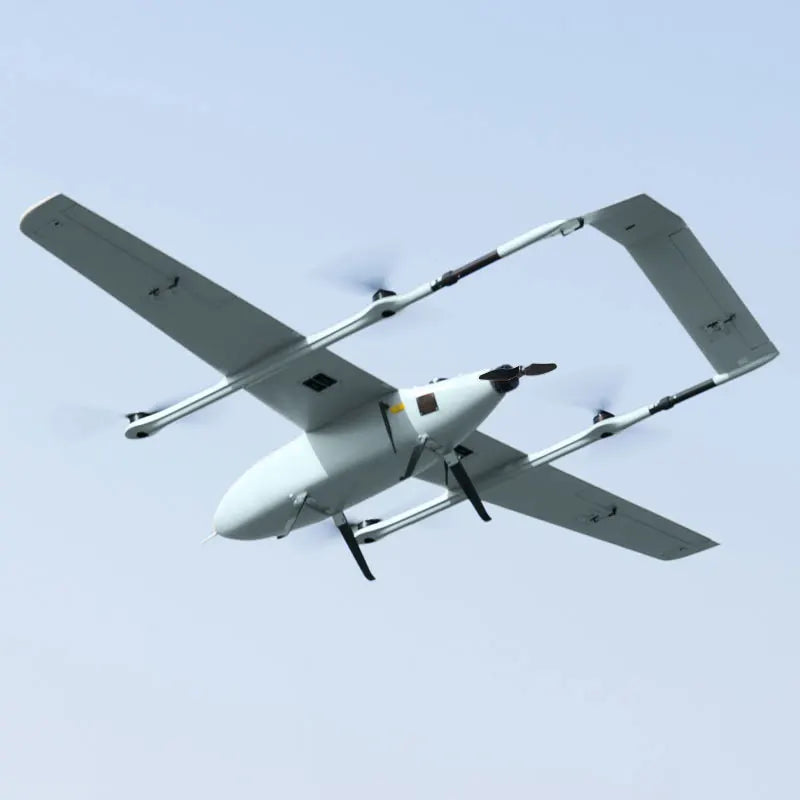 UAV Long Range Fixed Wing Vtol Carbon Fiber 3.2m Wing Span Mapping Inspection Batteries Camera Gimbal Ground Station Kit OEM