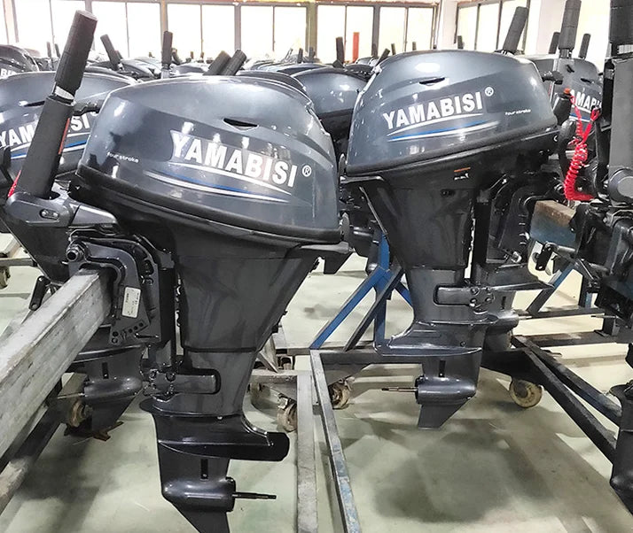 YAMABISI High Quality Marine Aluminum Alloy Outboard Motor 4 Stroke Gasoline 6HP 9.8HP 9.9HP 15HP 20HP 25HP Boat Engine
