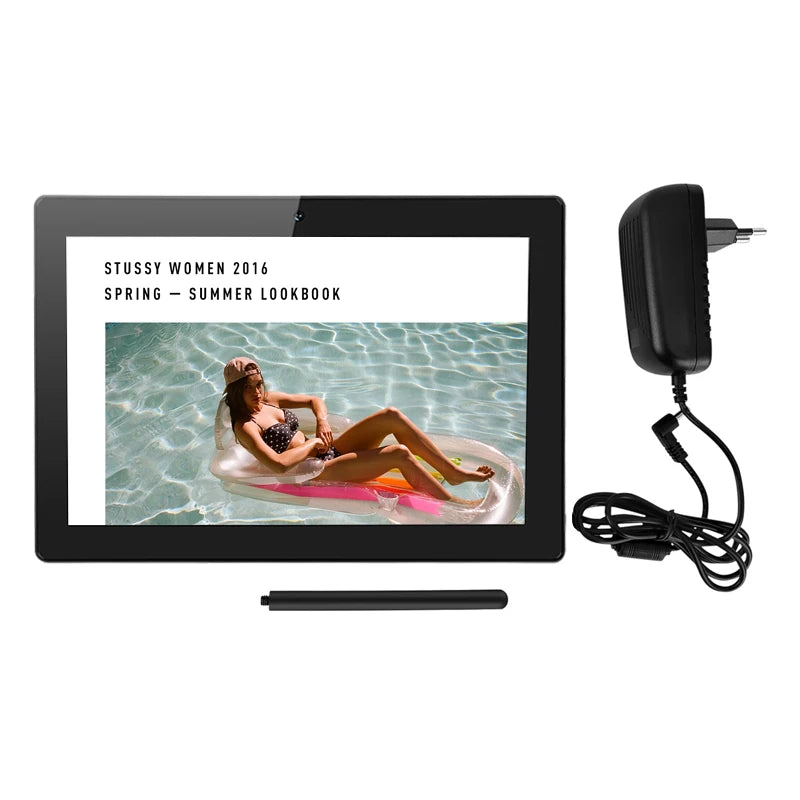 10.1-Inch IPS Touch Android Tablet Smart AD Player With 1280*800 Resolution and RK3128 Chip