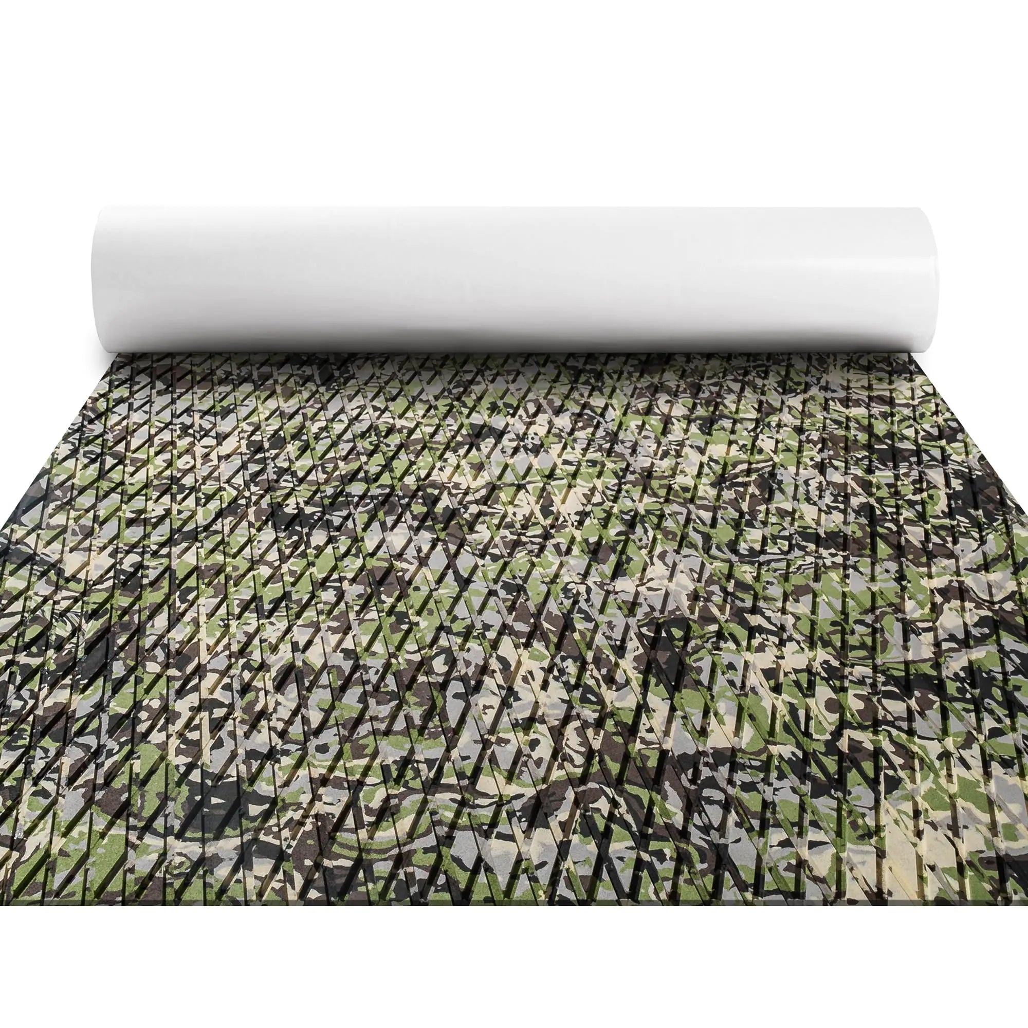 FOCEAN Boat Flooring EVA Foam Boat Decking Camo Marine Flooring Self-Adhesive Marine Mat for Motorboat RV Yacht Kayak 47.2x 15.7 Forest Camo