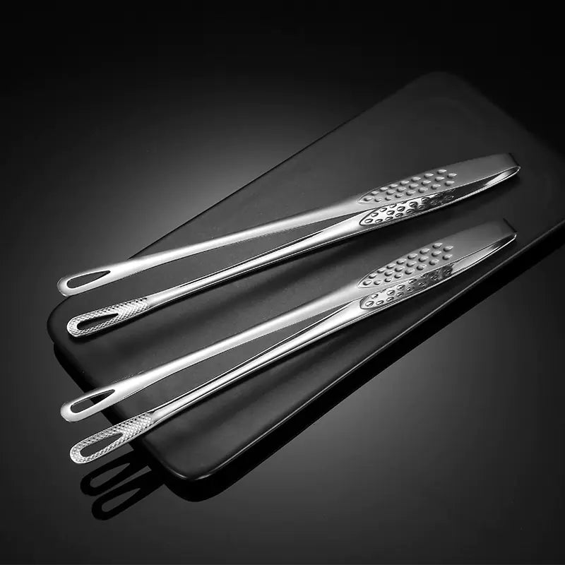 304 Stainless Steel Japanese BBQ Tongs