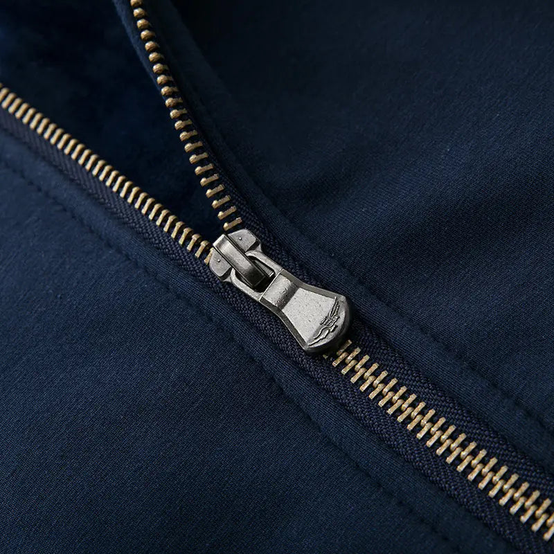 Men's Casual Spring Autumn Hooded Pilot Jacket