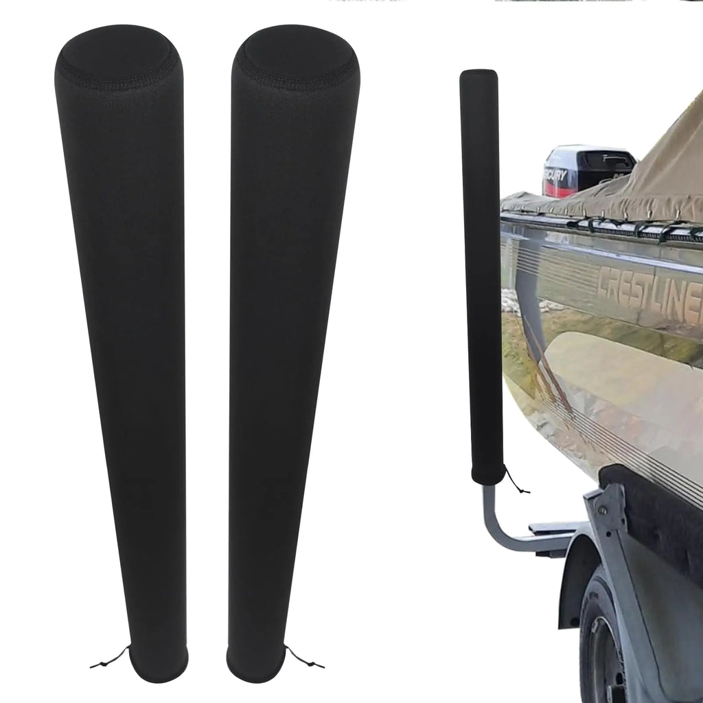 48 Inch Boat Trailer Guide Pole Cover 2 Pcs Neoprene Heavy Duty Marine Trailer Guide Protective Cover for Jet Ski Boat Sailboat Trailer (48 Inch)