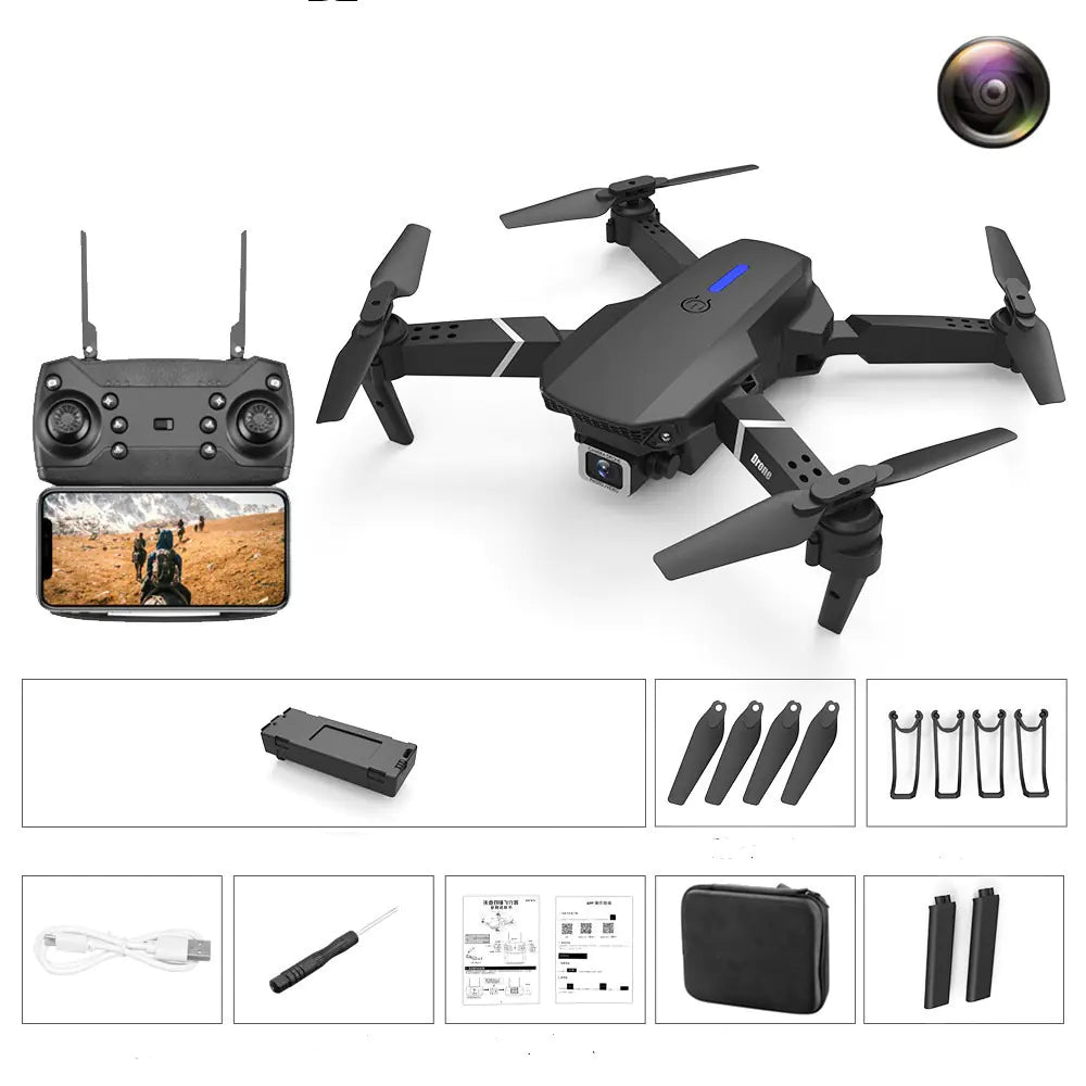 4K Pixel Dual Camera Drone