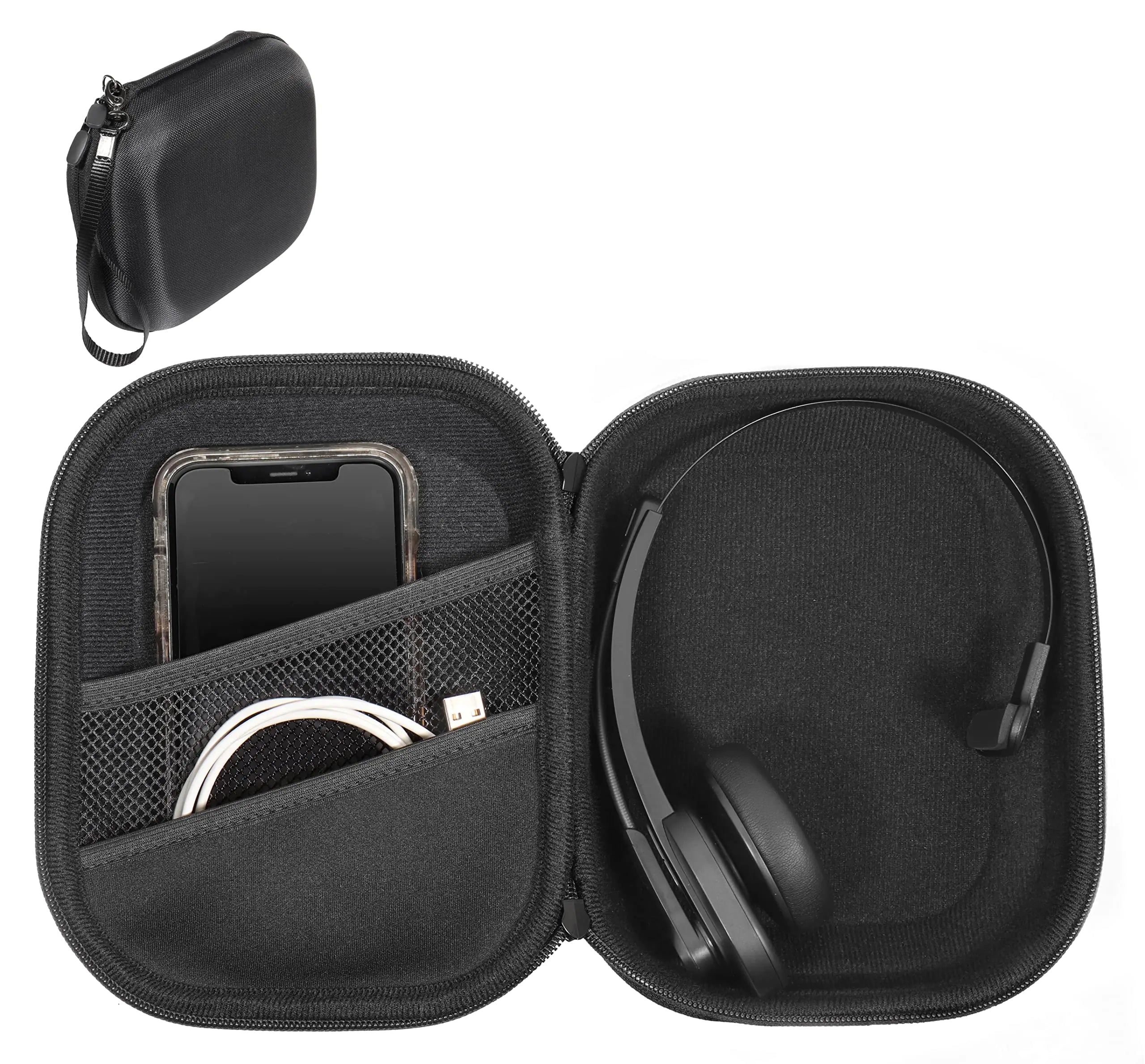 CaseSack Case for Trucker Headset Like Sarevile Bluetooth Headset V5.2 Wireless Headset TECKNET LEVN EKSA COMEXION