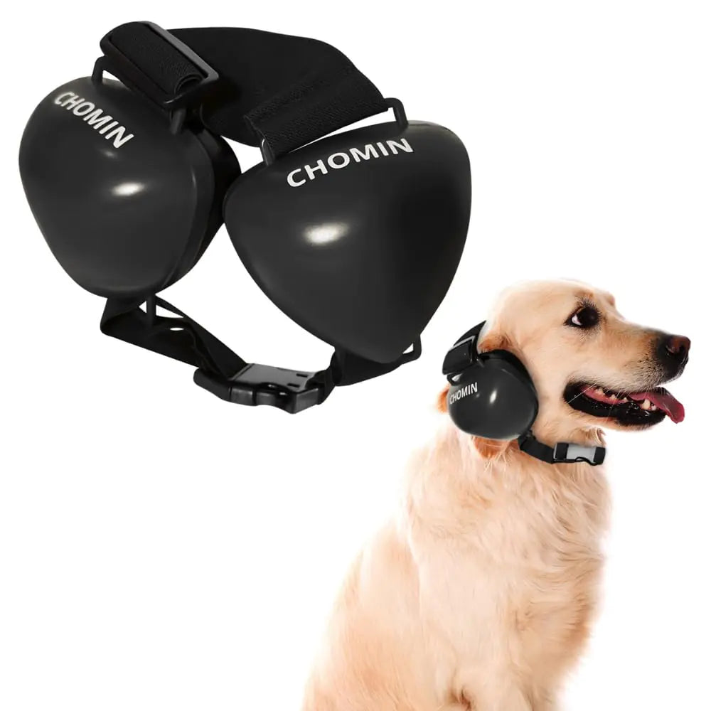 Rigid Comfort - Chomin Aviation Ear Muffs for Dogs - 29dB Noise Reduction