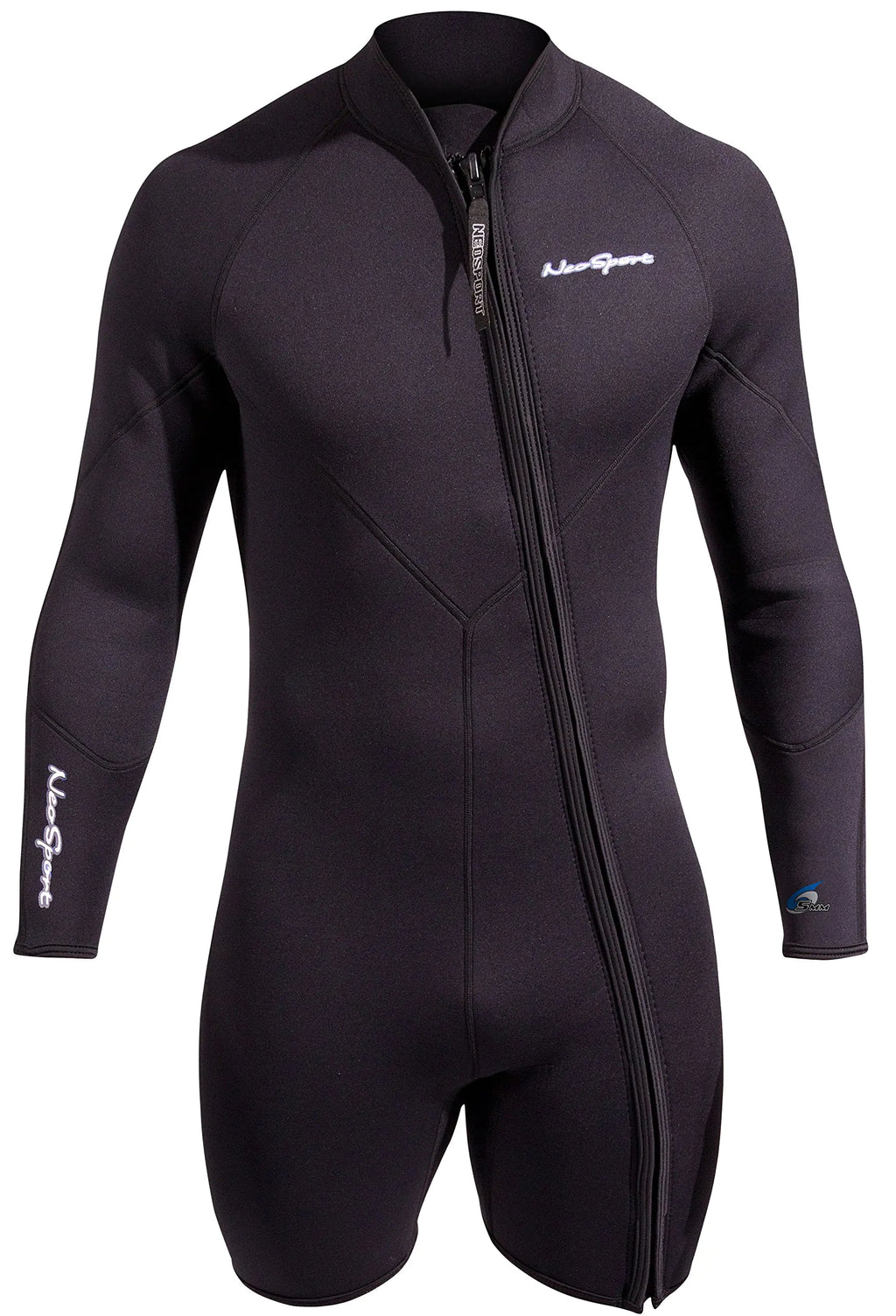 NeoSport Mens Neoprene 5mm Waterman Wetsuit Jacket Medium