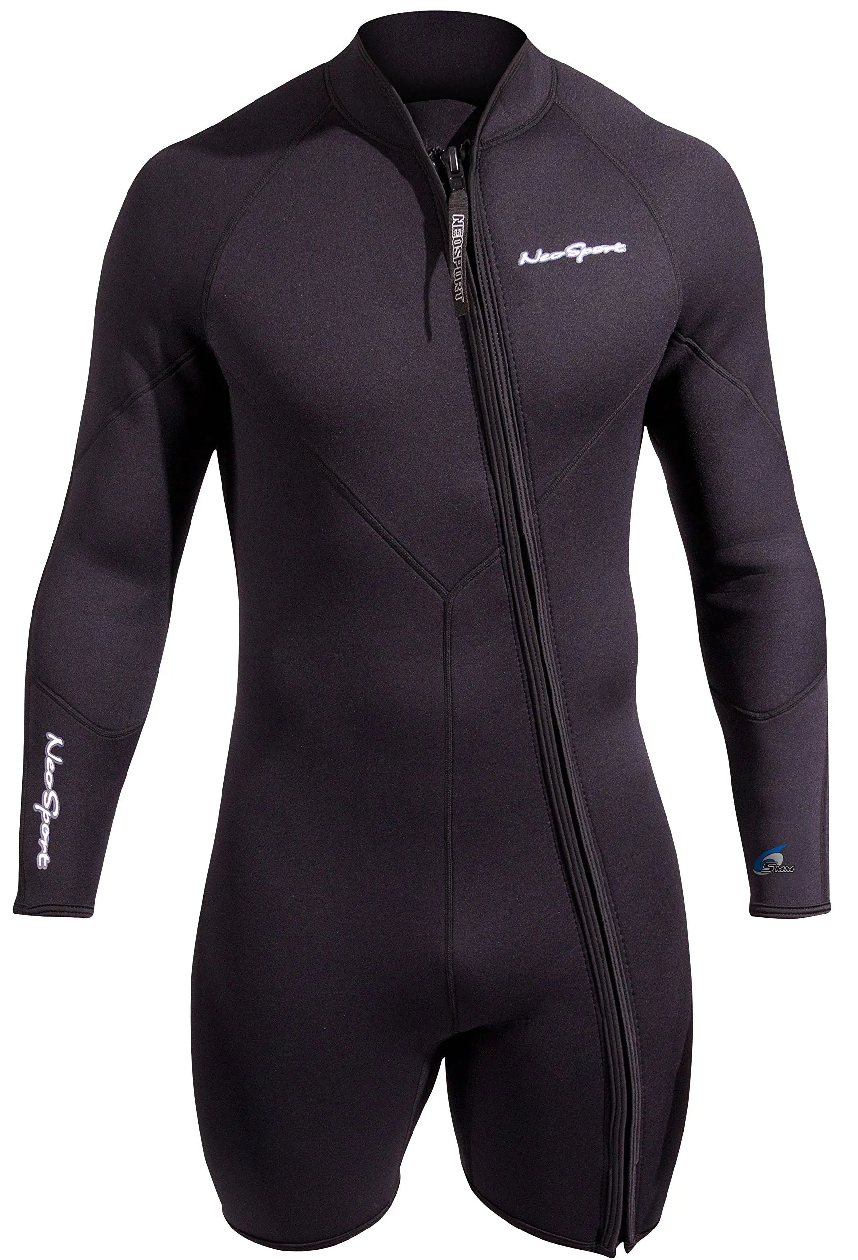 NeoSport Mens Neoprene 5mm Waterman Wetsuit Jacket Medium