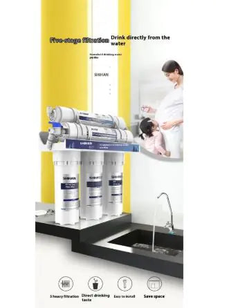 Five-Level Direct Drink Water Purifier for Household Kitchen Ultrafiltration